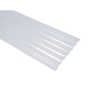 Kit 10 Telhas Translucida PVC 2,44 X 0,50 ONDALEV