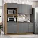 Ver imagem 1 de Cozinha Compacta 3 Peças Torre Quente para Fornos Aéreo 3 Portas e Balcão 2 Portas 3 Gavetas