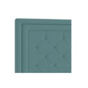 Ver imagem 3 de Cabeceira Solteiro P04 100 Cm Suede Turquesa Tca 946