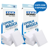 Esponja Mágica Limpeza Pesada Apenas Com Água Tekbond C/ 6un - 2