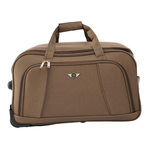 Cópia - Mala Viagem Sacola Santino Dubai Sls3 Rodinhas Cadeado Grande Marrom