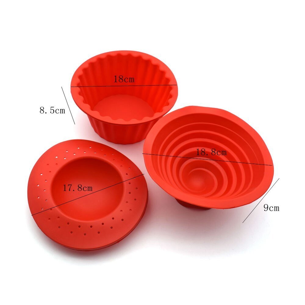 Forma De Silicone Gigante Para Cupcakes SWEET TREATS, Formas Resistentes Ao Calor - 5