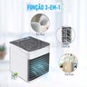 Mini Ar Condicionado Climatizador Humidificador Portátil Arctic Air Cooler 3 Velocidades - 2
