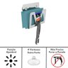 Suporte Para Lamina Barbear Porta Gilete Ventosa Inox ELG - 3