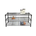 Ver imagem 1 de Estante Aramada Click de Aço com 3 Prateleiras Closet 120 Cm Preta