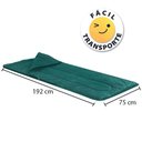 Ver imagem 2 de Kit 2 Sacos De Dormir com Zíper para Acampamento Camping Colchonete