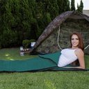 Ver imagem 4 de Kit 2 Sacos De Dormir com Zíper para Acampamento Camping Colchonete