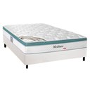 Ver imagem 1 de Cama Box Casal: Colchão Molas MasterPocket Ensacadas Herval Meditare + Base Courano Branco CRC(138x1