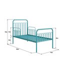 Ver imagem 4 de Cama Infantil de Solteiro em Ferro - Nina