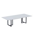 Ver imagem 1 de Mesa de Reunião Retangular 200x90cm MR2000P25TUB Azul e Cinza
