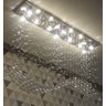 Lindo Lustre de Cristal Para Sala de Jantar/Estar de 1,10 Metros - 4
