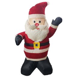Papai Noel Inflável Iluminado Veludo Enfeite Natal Natalino Grande Decoração Loja Inflador - 5