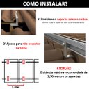 Ver imagem 6 de Kit Estrutura Suporte Fixador Linha C para 01 Placa Solar Alumínio e Inox Telha Cerâmica e Cimento |