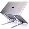 Suporte Alumínio Prata Notebook Escritório Dobrável - 4