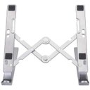 Ver imagem 5 de Suporte Alumínio Prata Notebook Escritório Dobrável