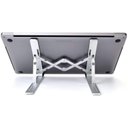 Ver imagem 6 de Suporte Alumínio Prata Notebook Escritório Dobrável