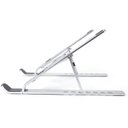 Ver imagem 2 de Suporte Alumínio Prata Notebook Escritório Dobrável