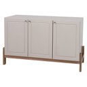 Ver imagem 2 de Balcão Buffet Vênus em Madeira Maciça e MDF Bege/Marrom/Fendi