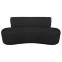 Ver imagem 4 de Sofá Curvo Orgânico 200cm 3 Lugares Linho Antonela