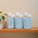 Ver imagem 5 de Kit de 3 Porta Sabão em Pó 2,3l com Copo Dosador e Travas de Lavanderia - Oikos