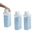 Ver imagem 2 de Kit de 3 Porta Sabão em Pó 2,3l com Copo Dosador e Travas de Lavanderia - Oikos