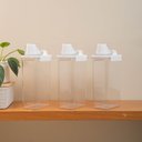 Ver imagem 7 de Kit de 3 Porta Sabão em Pó 2,3l com Copo Dosador e Travas de Lavanderia - Oikos