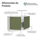 Ver imagem 3 de Balcão Gabinete de Pia 120 Cm (sem Tampo) Vik Madesa.