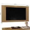 Painel Extensível Stella 90 a 120 Cm para Tv até 40 Polegadas I01carvalho Clique Chique - 5