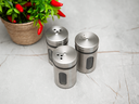 Ver imagem 1 de Porta Tempero e Condimentos Revestido em Aço Inox com Visor de Vidro (3 un)