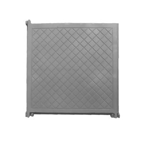 Tampa Tampão Chão Articulado Ferro Cadeado Cisterna 50x50cm FUNDIÇÃO SÃO CRISTOVÃO