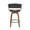 Ver imagem 4 de Kit com 2 Banquetas Base Madeira Baixa Betim