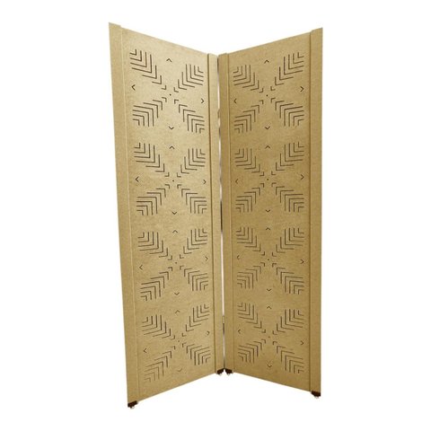 Biombo Divisor Ambiente Ramo 02 Folhas c/ 04 Pezinhos