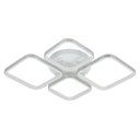 Ver imagem 1 de Plafon de Sobrepor Módulos Cristais Branco 76cm Led 40w 3 em 1 Bivolt Paris Luz