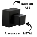 Ver imagem 5 de Acabamento Volante Base Quadrado P/ Registro Deca Preto