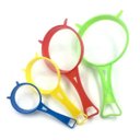 Ver imagem 2 de Kit 4 Peneiras Plástico 6cm / 8cm / 10cm / 12cm Coloridos Millenium - Panami