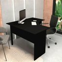 Ver imagem 1 de Mesa Escrivaninha em L 120cm X 60cm Pés Painel F5 Office