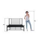 Ver imagem 5 de Cama de Casal em Ferro Emy Yescasa Preto