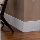 Ver imagem 1 de Rodapé Poliestireno Liso 10cm x 2,25m Casa Grassi Kit 45m
