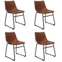 Ver imagem 1 de Conjunto com 4 Cadeiras para Sala de Jantar Bruna