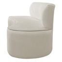 Ver imagem 6 de Sofá Curvo Orgânico 130cm 2 Lugares Bouclé Antonela