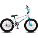 Ver imagem 1 de Bicicleta Aro 20 Bmx Pro-x Infantil Série 1 Aro Aero Freio V-brake - Branco+azul
