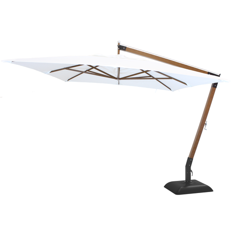 Ombrelone Std Lateral Plus 3.0x3.0 Alumínio 32.0.022 + Inox Cor: Branco