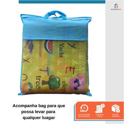 Tapete Infantil Grande Educativo Para Bebê Baby Style Trenzinho - 4