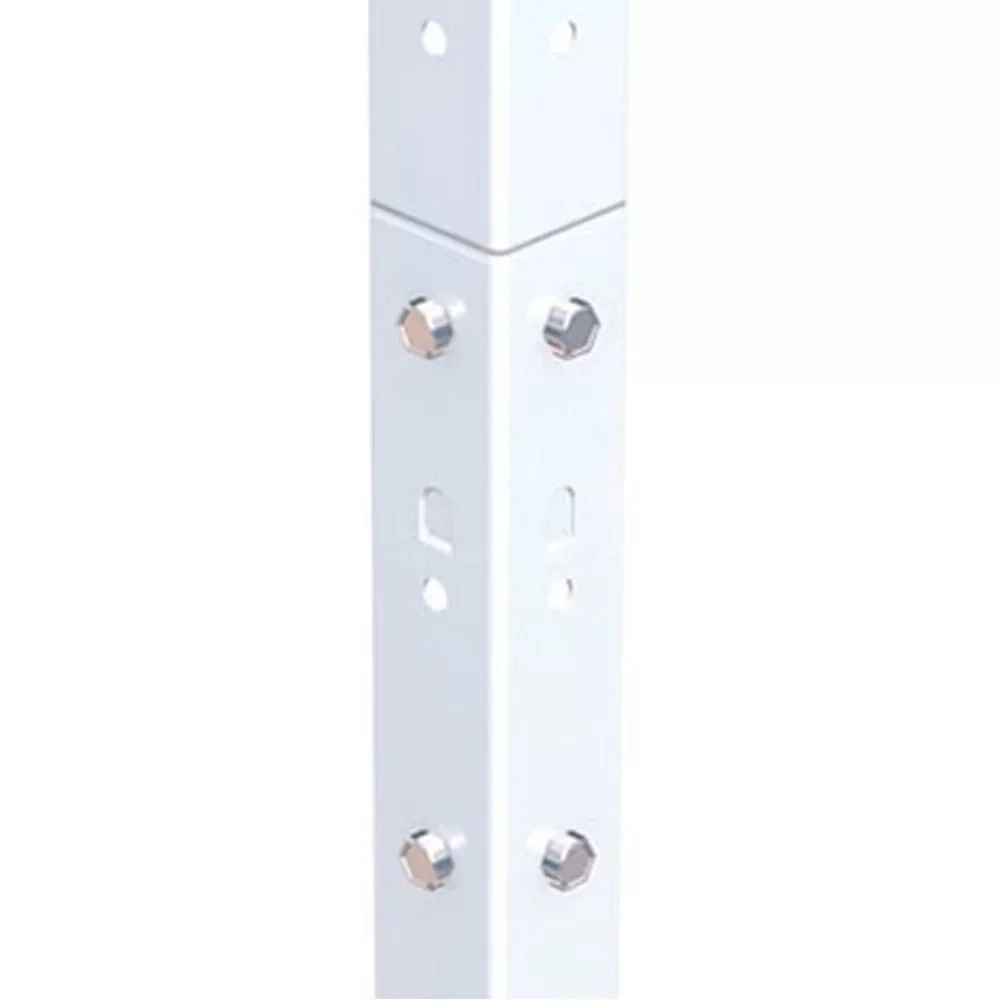 Estante Tripartida com 6 Bandejas Branca 30cm - 3