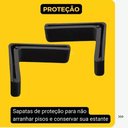 Ver imagem 6 de Estante Tripartida com 6 Bandejas Branca 30cm