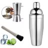 Coqueteleira + Socador+ Dosador Inox 500ml Caipirinha Drinks - 2