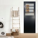 Ver imagem 2 de Porta Basculante Lambril Linha Veneza 210x80 Abertura Esquerda