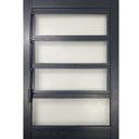 Ver imagem 5 de Porta Basculante Lambril Linha Veneza 210x80 Abertura Esquerda