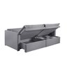 Sofá Cama com Baú 200 Cm Ravena Sistema Retrátil - 8