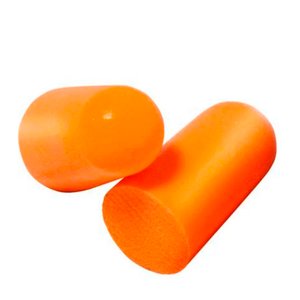 Protetor Auricular 3M Espuma Ouvidos Abafador 100 Pares Cor: Alaranjado